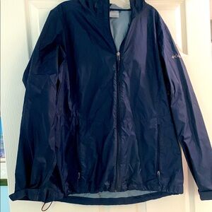 Columbia Dark Blue windbreaker